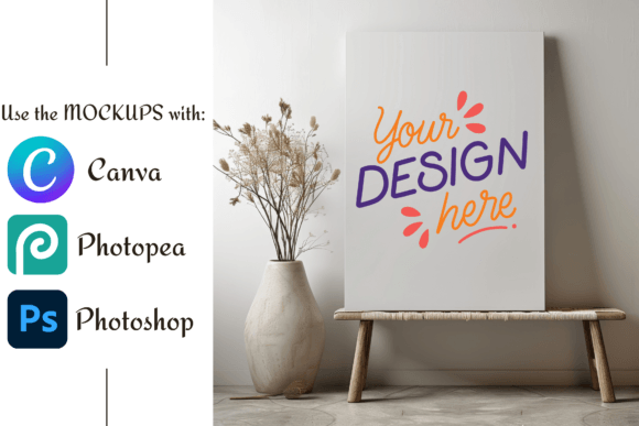 Download 20x28 Stretched Canvas Mockup - Premium Resources