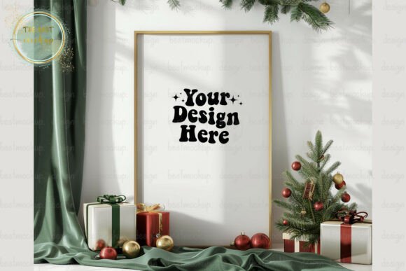 Download Christmas Wall Art Mockup - Wall art Collection