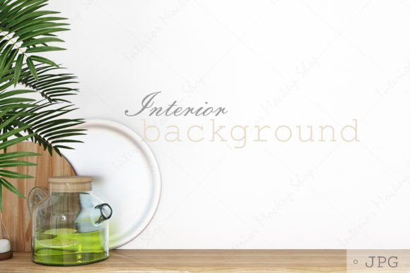 Download Empty Wall Mockup Kitchen - 1752 - Wall mockup Collection