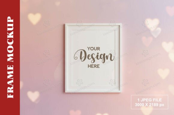 Download Valentine’s Day Wall Art Mockup 3 - Wall art Collection
